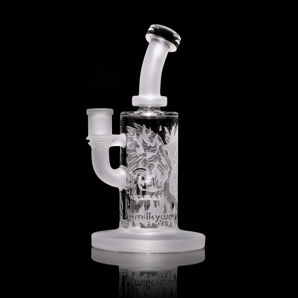 Moonwalker HIGH 23 7″ Dab Rig - Milkyway Glass