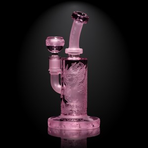Phoenix: Forged in Fire 6" Pink Cancer Dab Rig