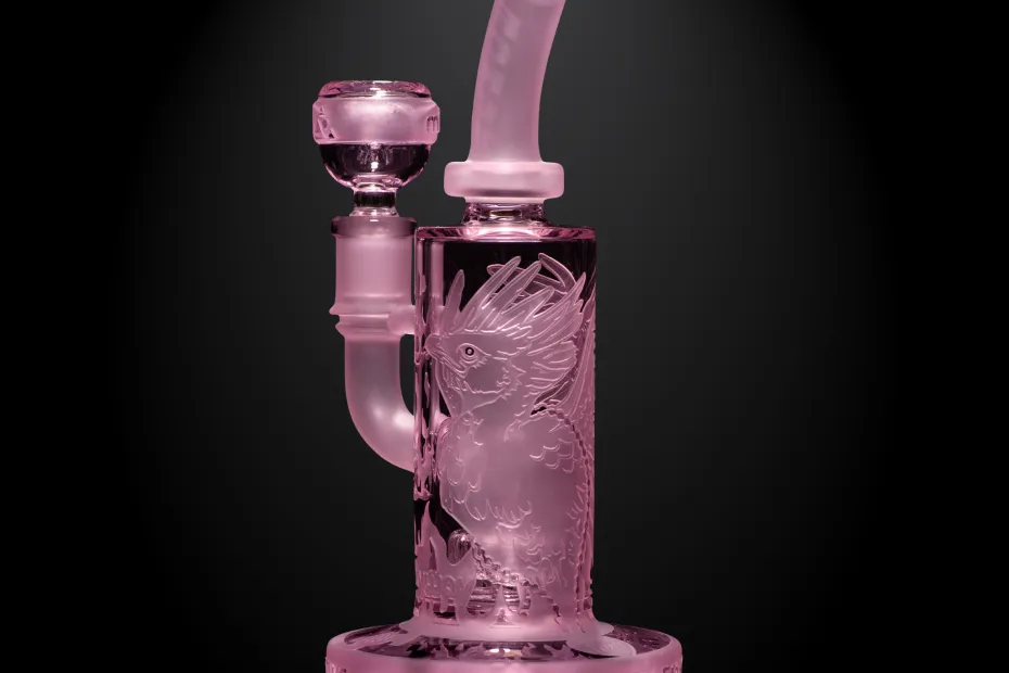 Phoenix: Forged in Fire 6" Pink Cancer Dab Rig