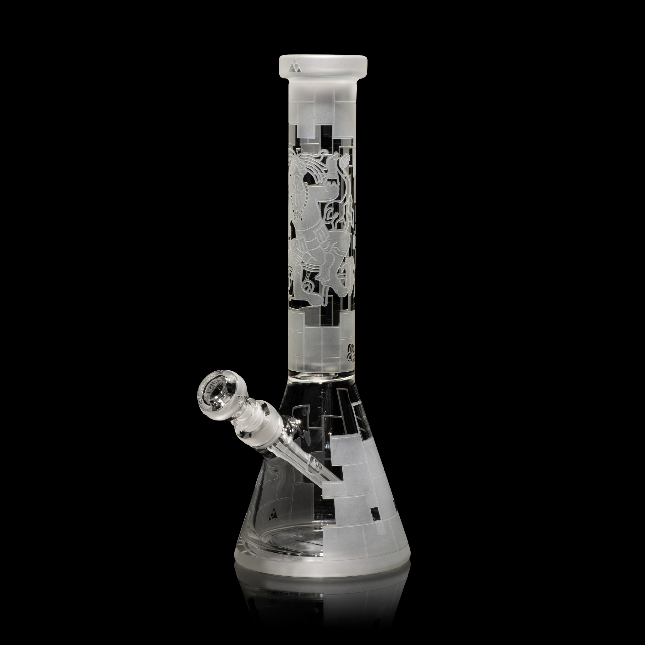 Maya Fort 15" Clear Beaker Bong