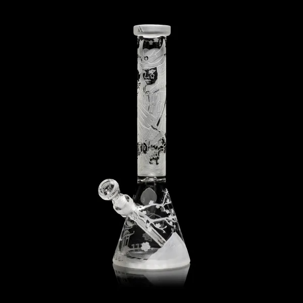 Femme Samurai 16" Clear Beaker Bong