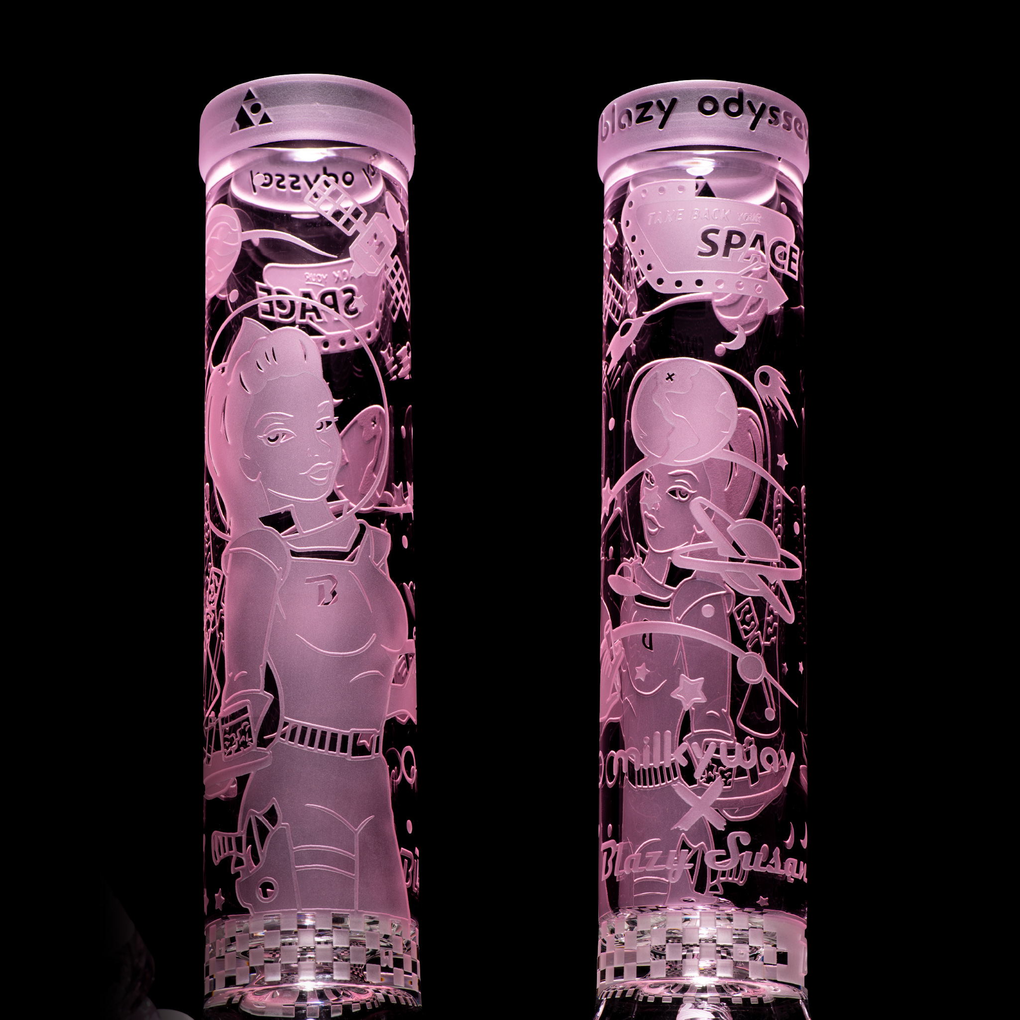 Blazy Odyssey 14" Beaker - Image 10