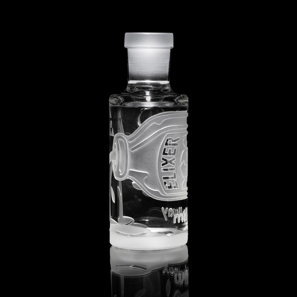 MA-007-45_A Elixer Rose Clear Dry Ash Catcher