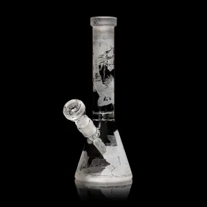 Ancient Ruins 11" Clear Beaker Bong