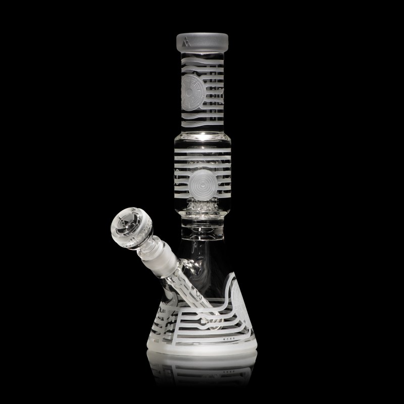 Omniscient 11" Clear Beaker Bong