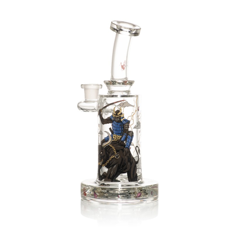 Raging Ronin 8" Clear Dab Rig