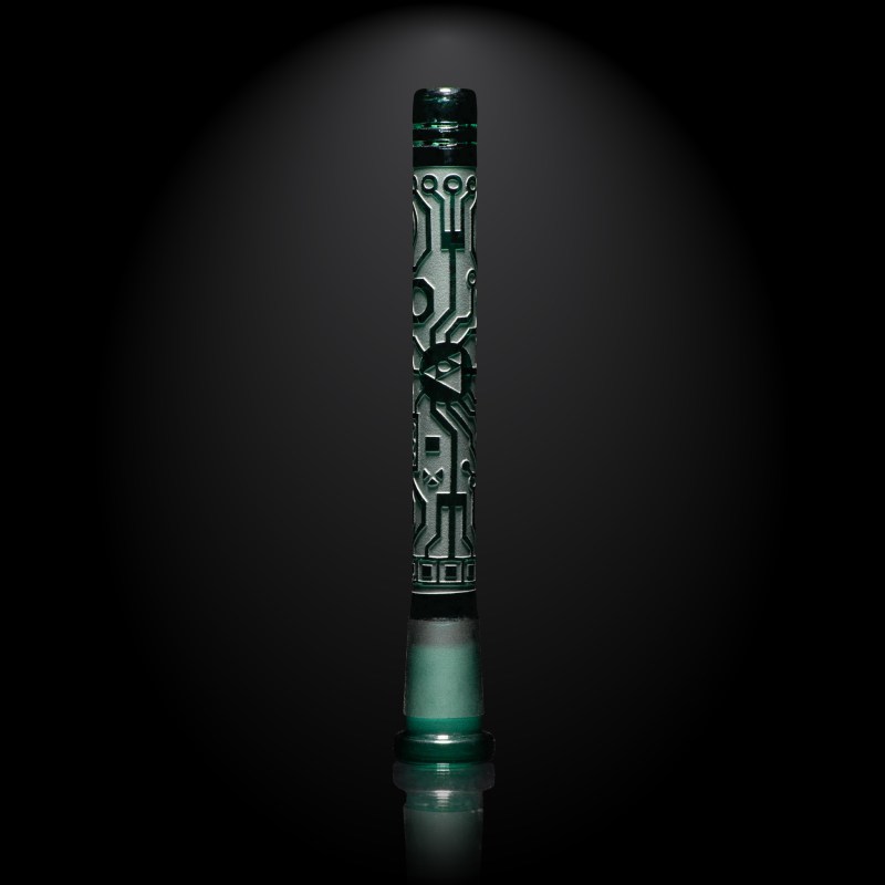 MD-022-1_A Circuitboard 6" Teal Stem