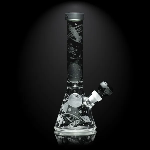 Space Odyssey in 3D 11" Smoke Beaker Bong with Collins Perc