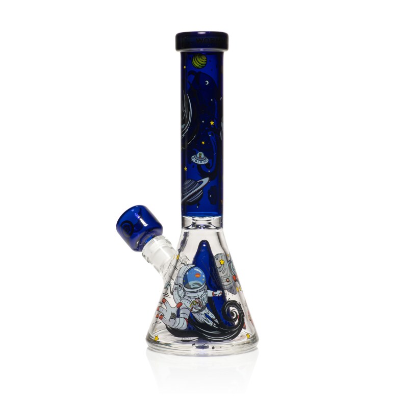 Spaghettification 11" Blue Beaker Bong