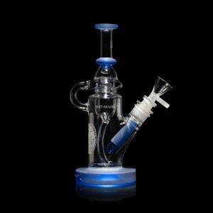 Bio-Insignia 8" Recycler - Light Blue