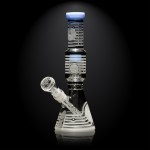 Omniscient 11" Beaker Bong - Light Blue