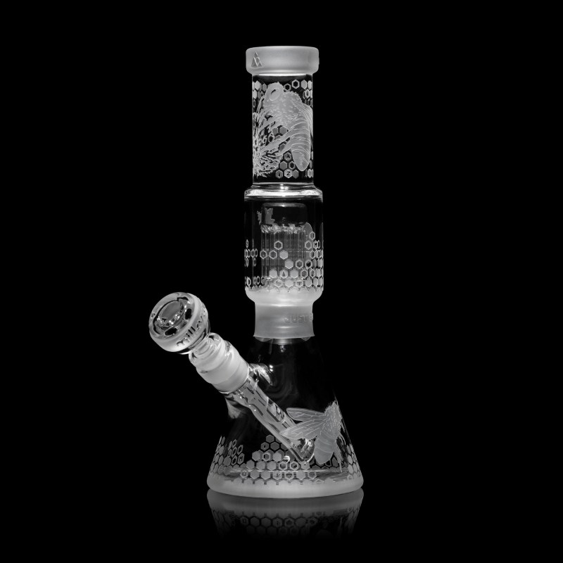 Hive Colony 11" Beaker Bong with Tree Perc