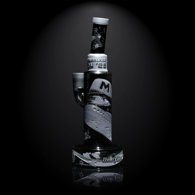 Moonwalker HIGH 23 7" Dab Rig - Smoke