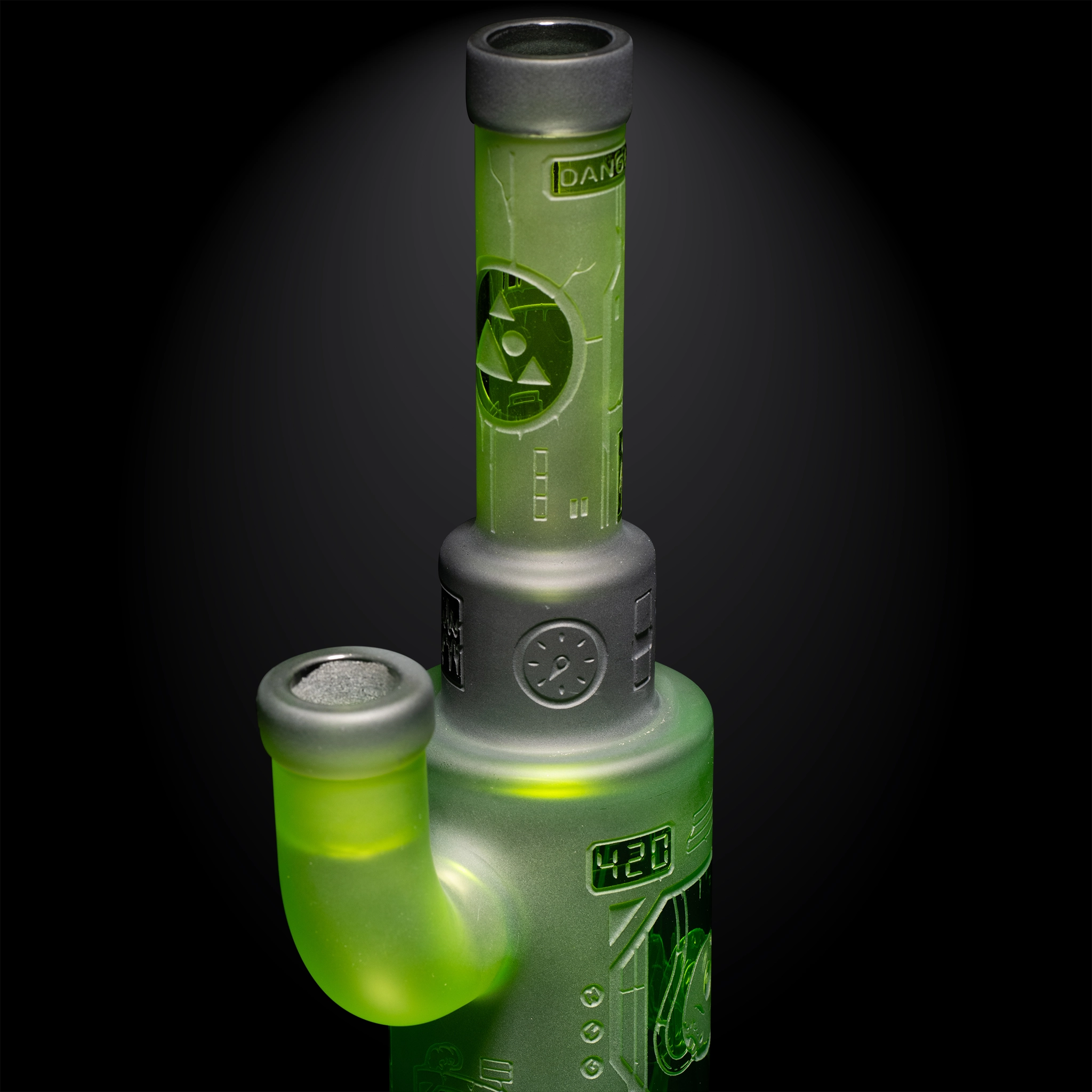 Area 51 9″ Dab Rig - Milkyway Glass