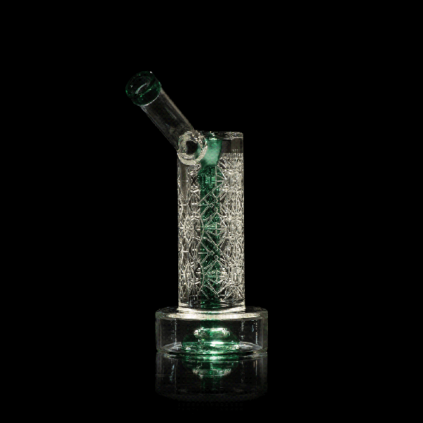 MK2-3-2 X-Nanomorph-teal dab rigs-O2 collection-milkyway