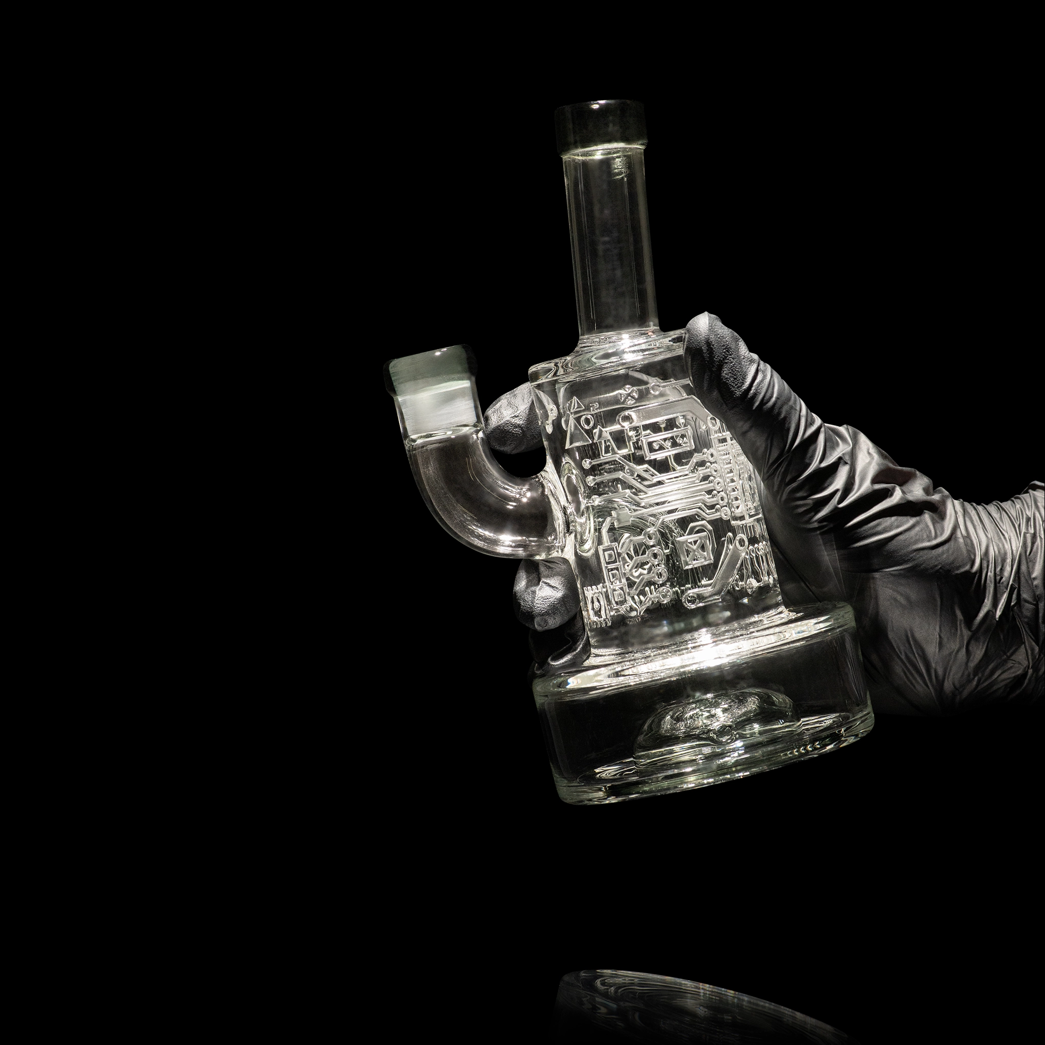 Air Circuit 7″ Dab Rig - Milkyway Glass