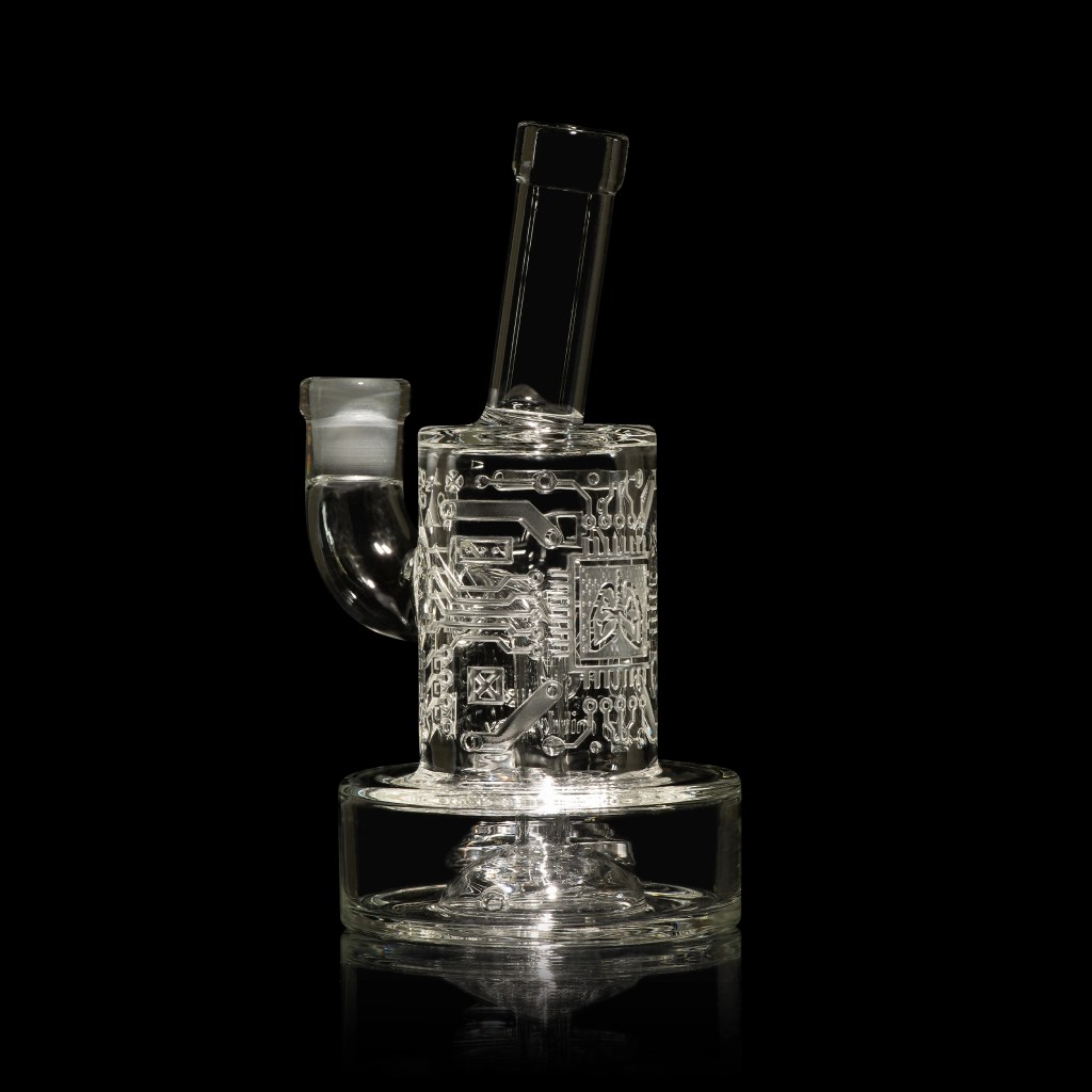 Air Circuit 7″ Dab Rig - Milkyway Glass