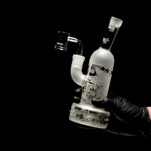 Pollenator clear dab rig-the hive-Milkyway