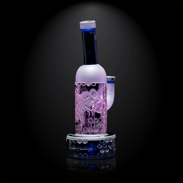Pollenator purple/dark blue dab rig-the hive-Milkyway