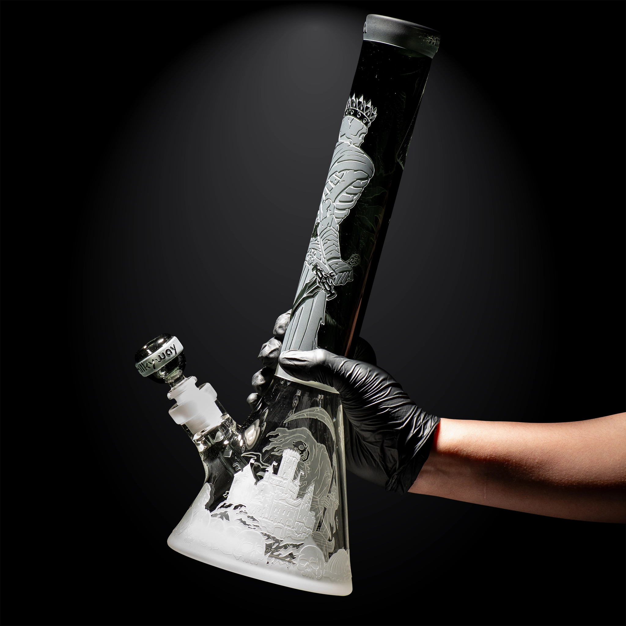 Retribution smoke beaker bong-skullduggery-Milkyway
