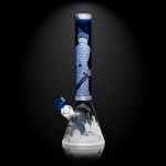 Retribution light blue beaker bong-skullduggery-Milkyway