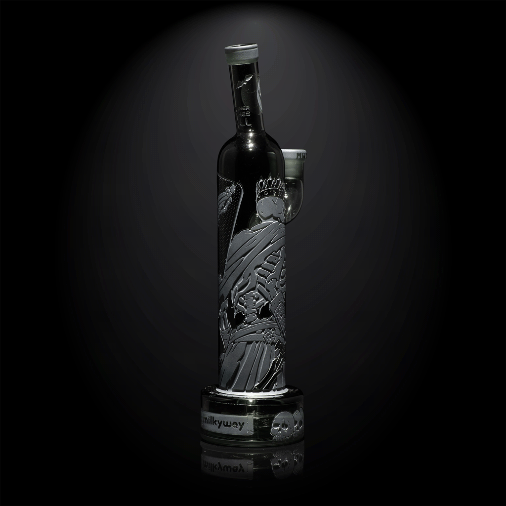 MK-1600-1 Retribution smoke dab rig-skullduggery-Milkyway