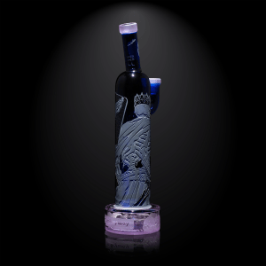 Retribution dark blue/purple dab rig-skullduggery-Milkyway