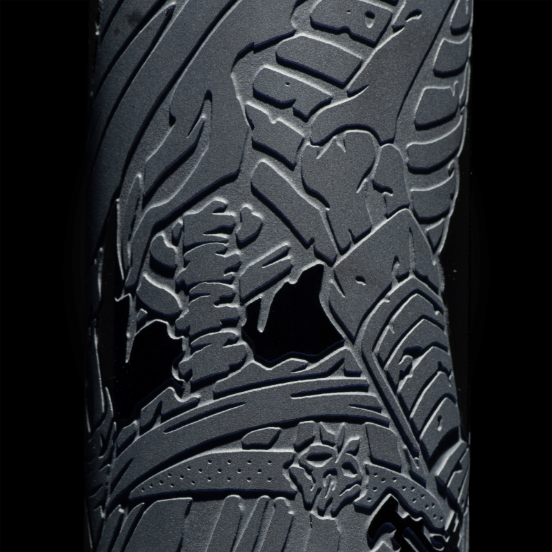 Retribution dark blue/purple dab rig-skullduggery-Milkyway