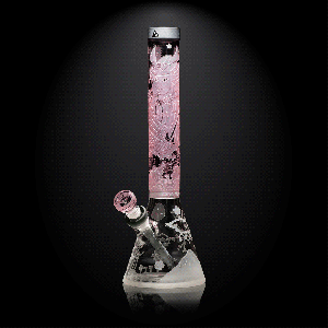 Femme Samurai pink/smoke beaker bong-edo tokyo-Milkyway