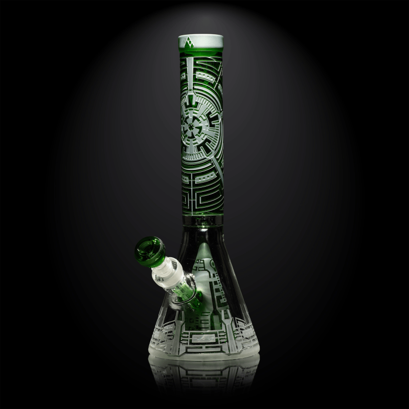Nuclear Reactor green beaker bong-nuclear-Milkyway