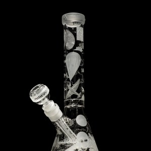 Roswell 1947 clear beaker bong-space odyssey-Milkyway