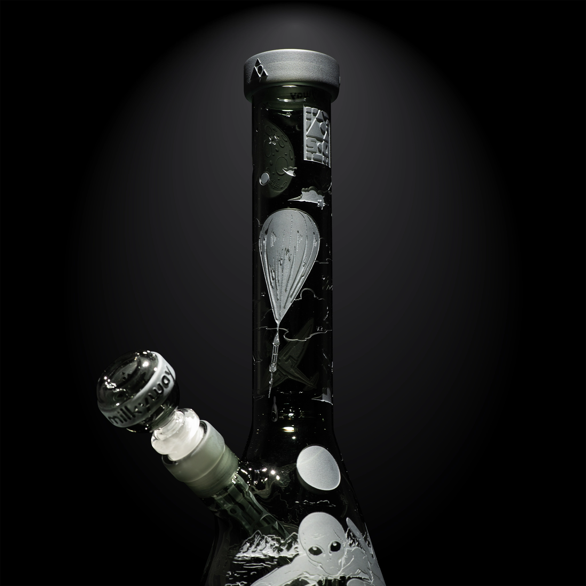 Roswell 1947 smoke beaker bong-space odyssey-Milkyway