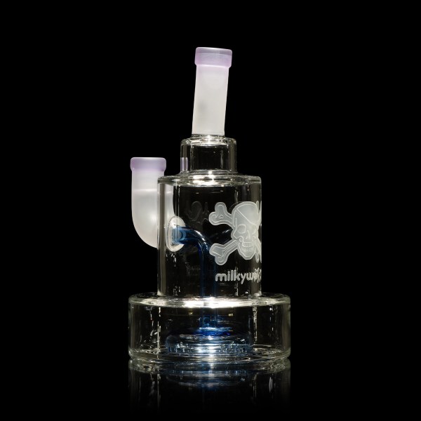 MX-306-2_A Skull and Crossbones-purple/light blue dab rigs-milkywayx