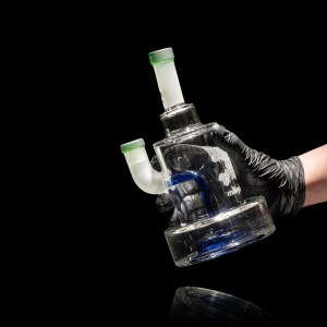 MX-306-4_H Skull and Crossbones-green/dark blue dab rigs-milkywayx