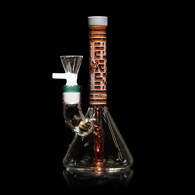 Bio-ID-teal/amber blue dab rigs-milkywayx
