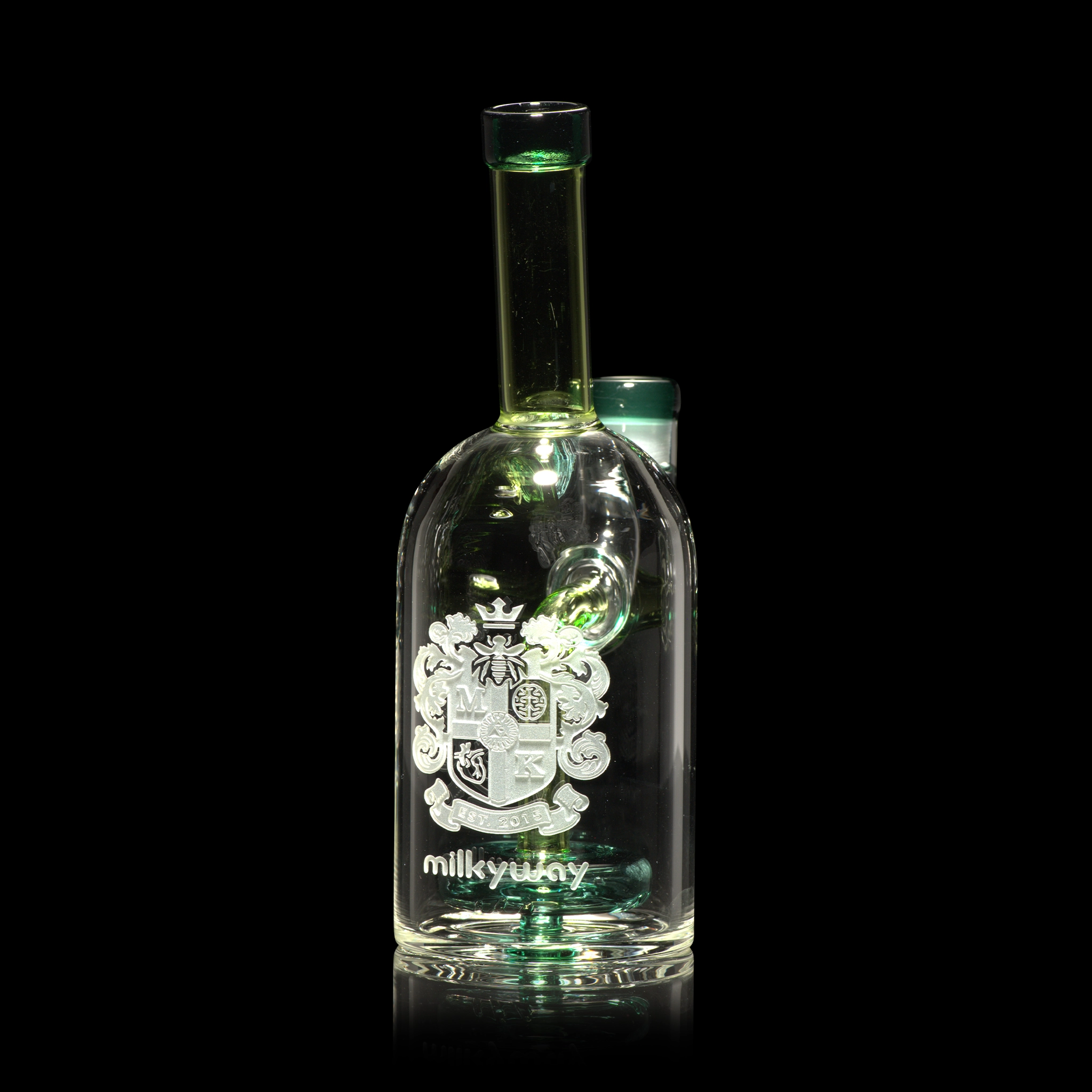 Coat of Arms Slime/teal dab rig