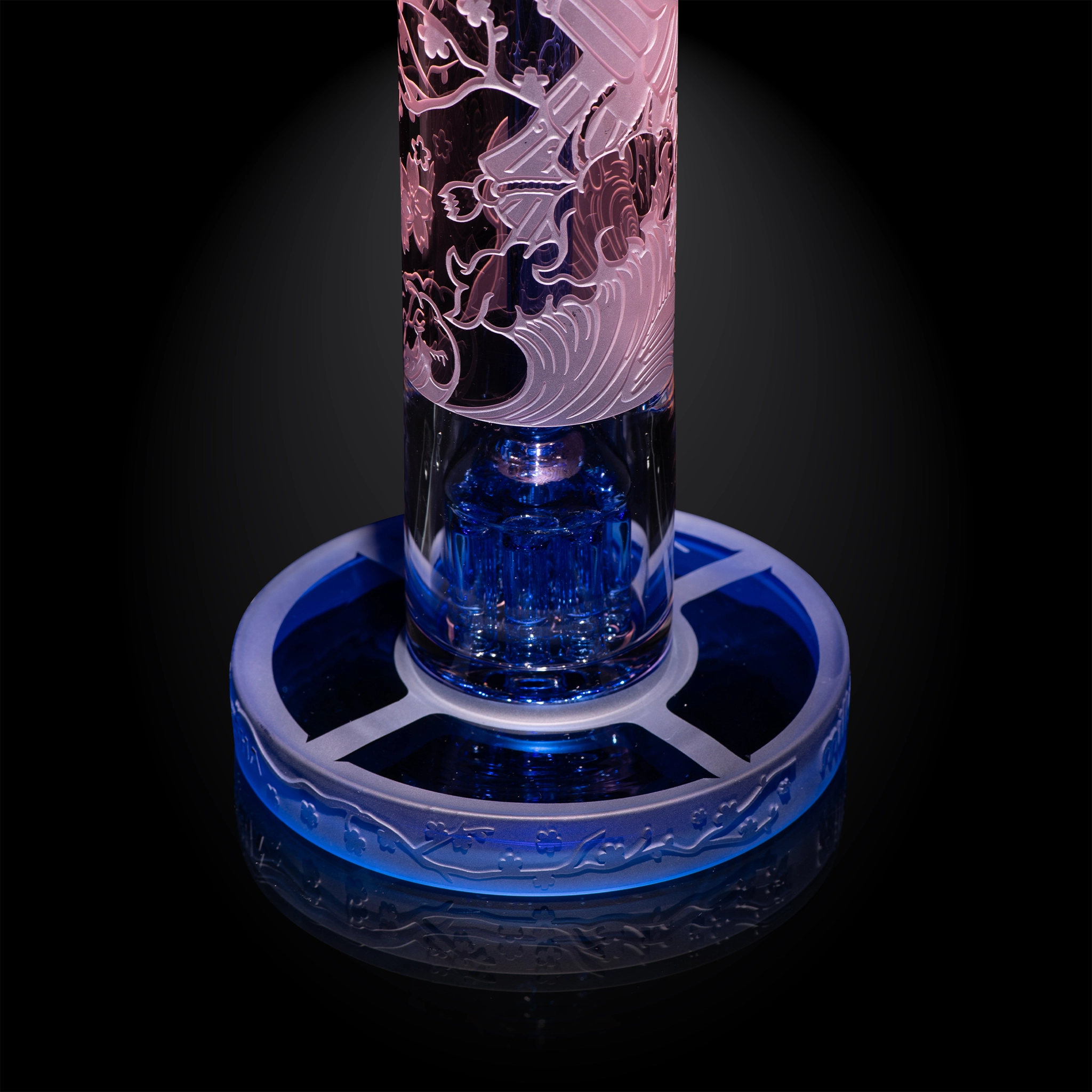 Femme Samurai 16″ Dab Rig - Milkyway Glass