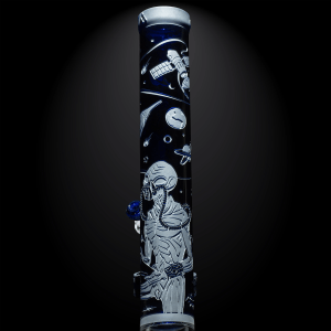 Alien Artifacts dark blue straight tube-space odyssey-Milkyway