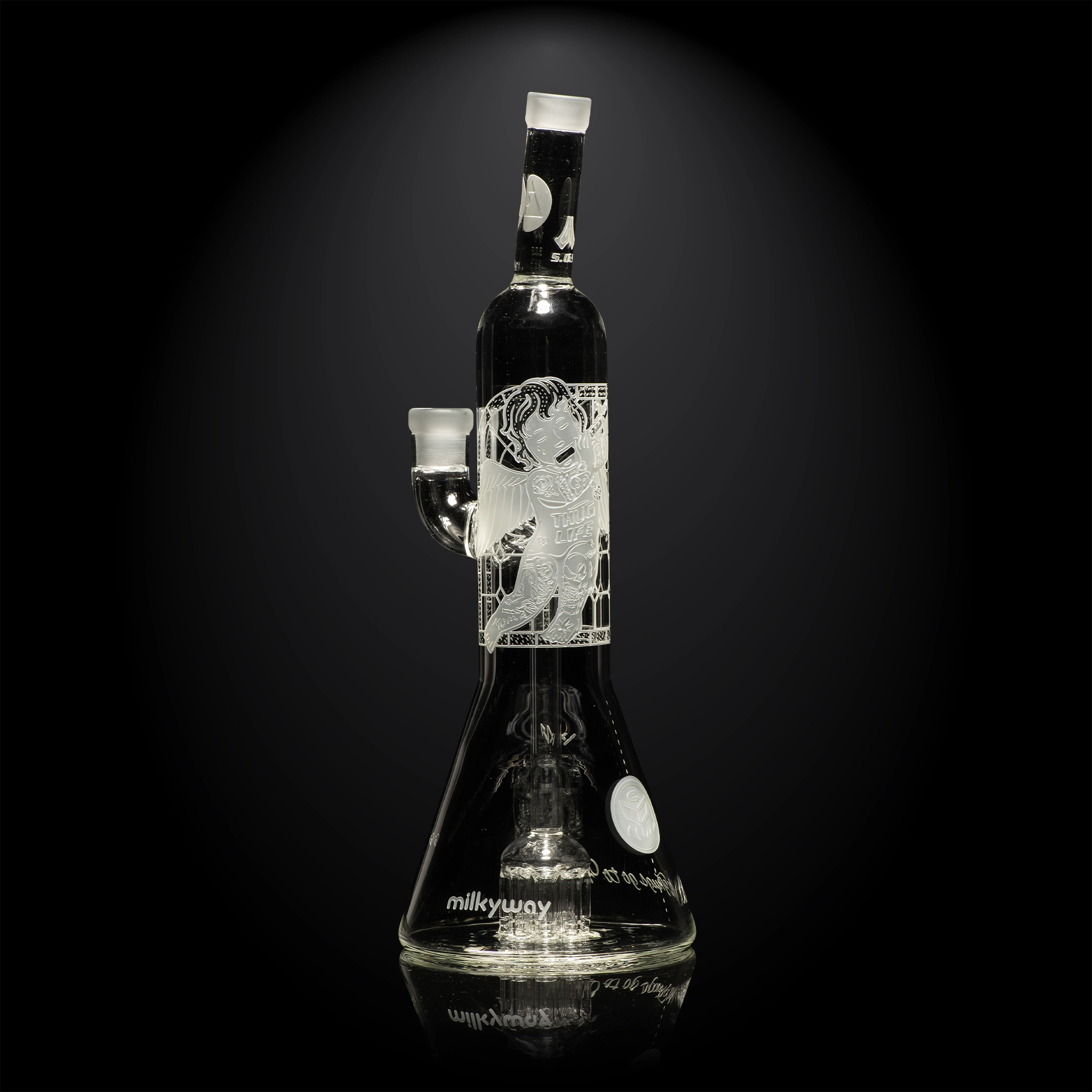 Thug Life-Clear-Dab Rig-Renaissance-Milkyway