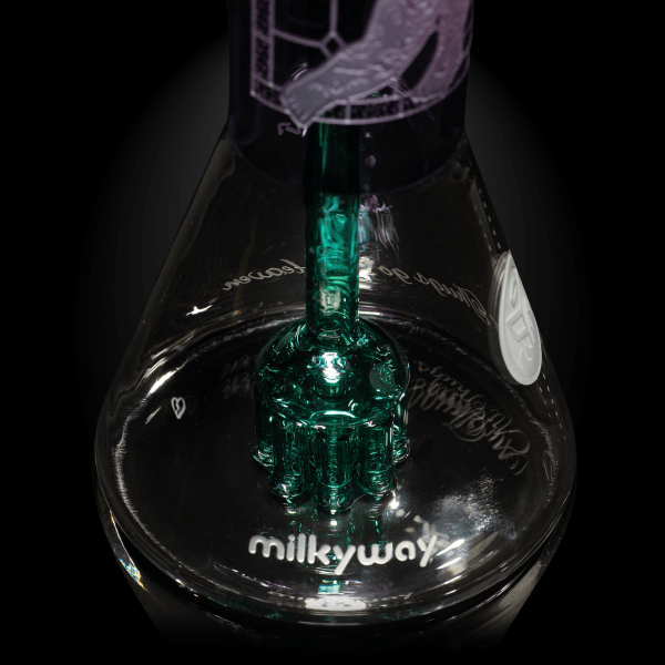 Thug Life-Purple/Teal-Dab Rig-Renaissance-Milkyway