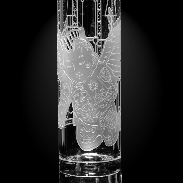 Thugz Mansion-Clear-Beaker Bong-Renaissance-Milkyway
