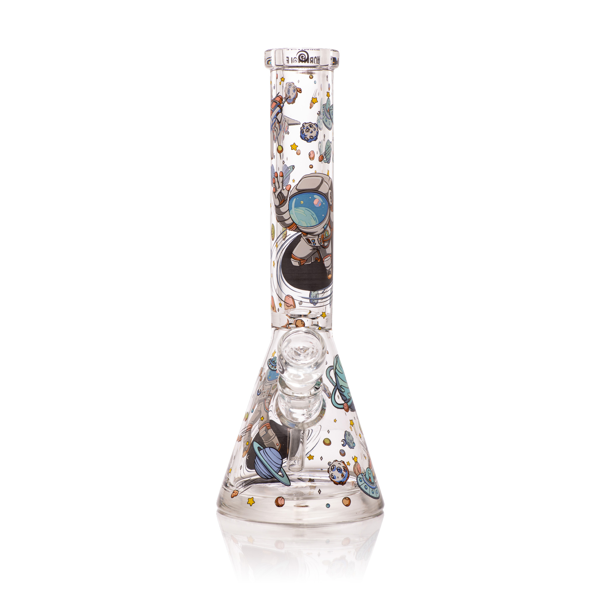 Lost in Space 14" Clear Beaker Bong - Image 8