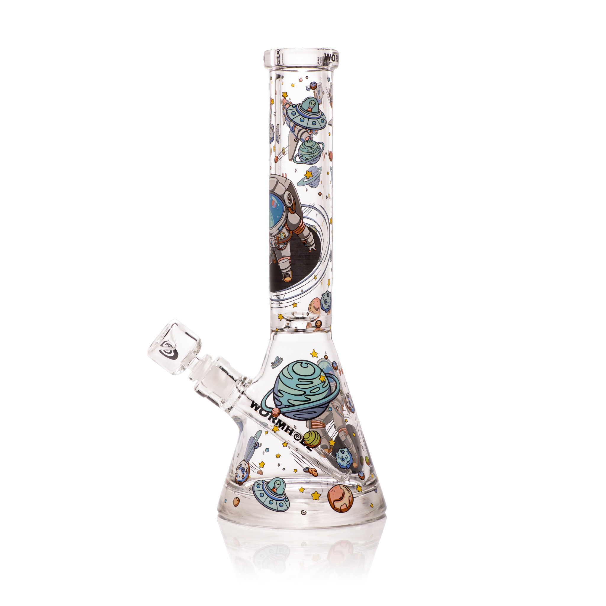 Lost in Space 14" Clear Beaker Bong - Image 2