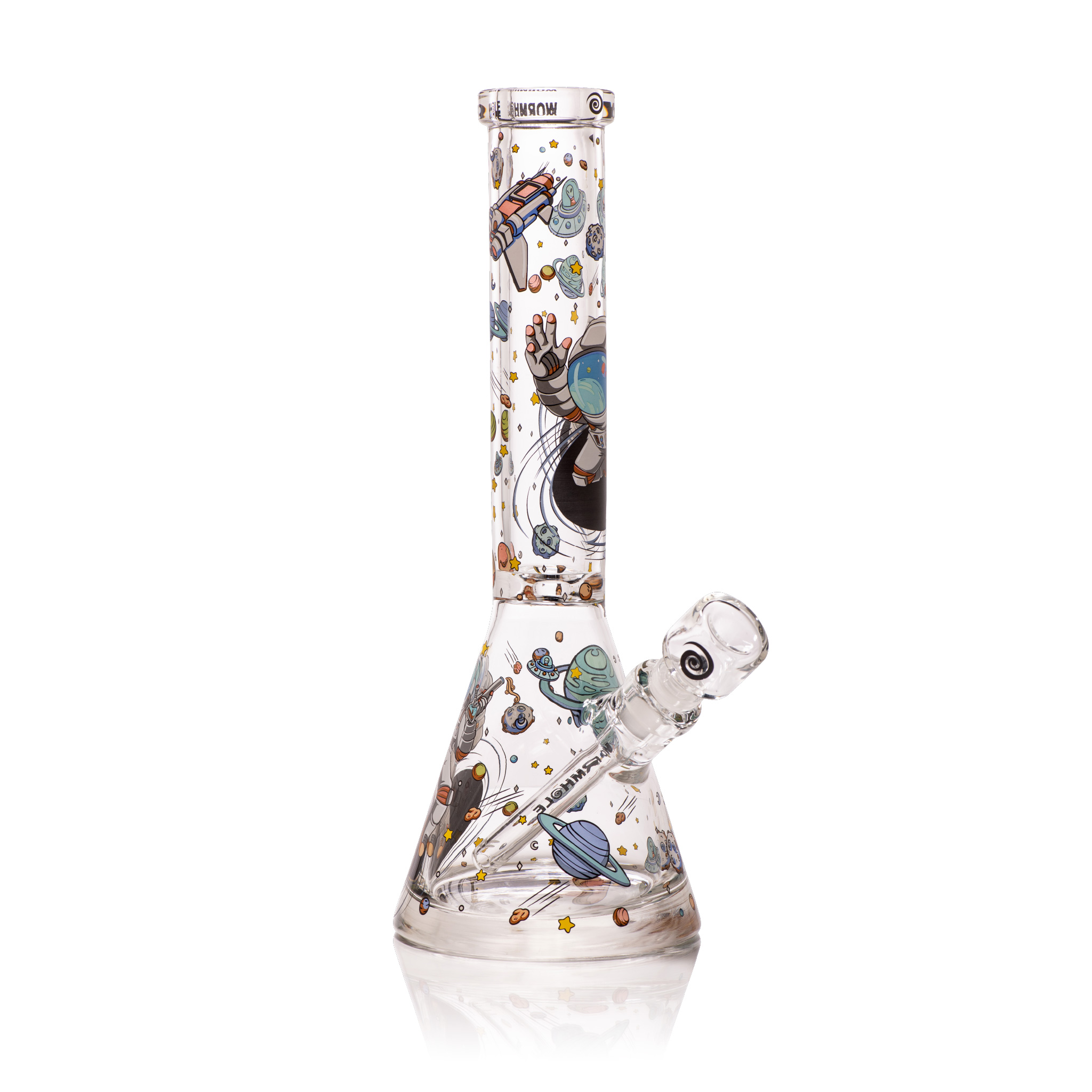 Lost in Space 14" Clear Beaker Bong - Image 7
