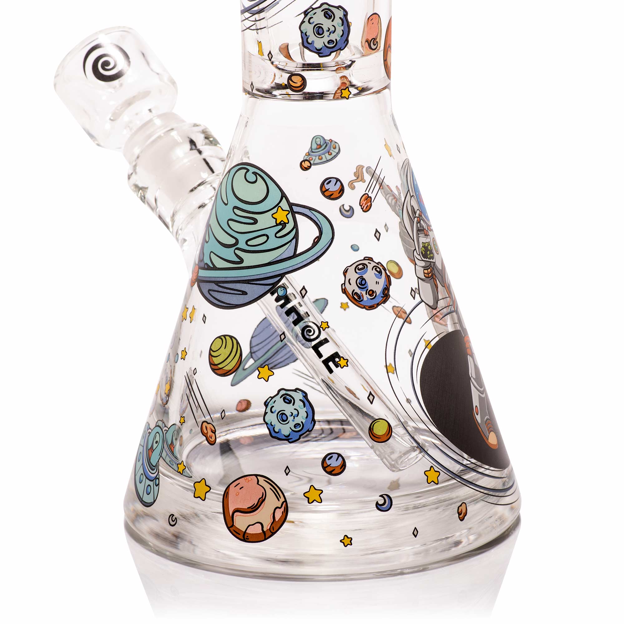 Lost in Space 14" Clear Beaker Bong - Image 9