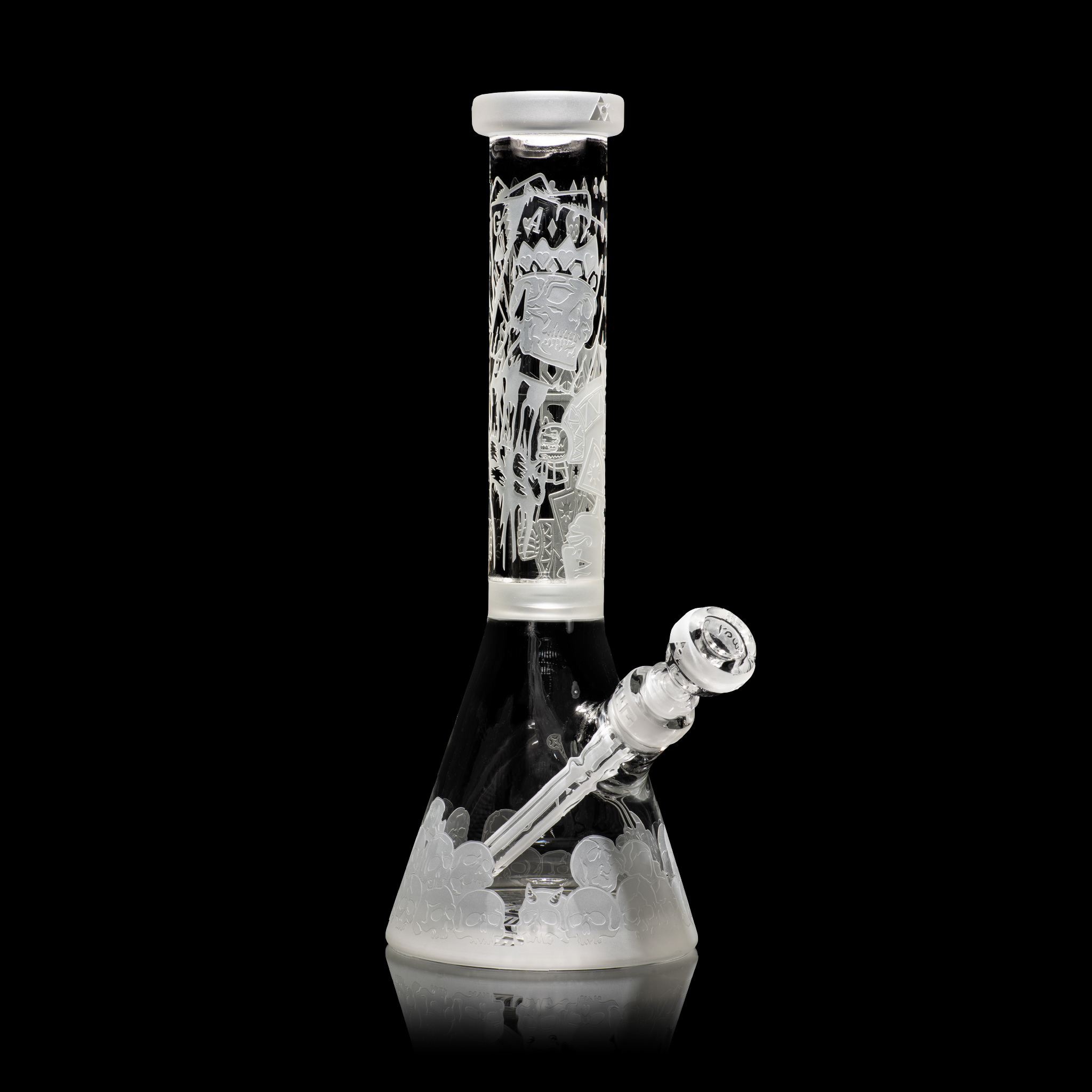 Skull Emperor 14" Beaker Bong