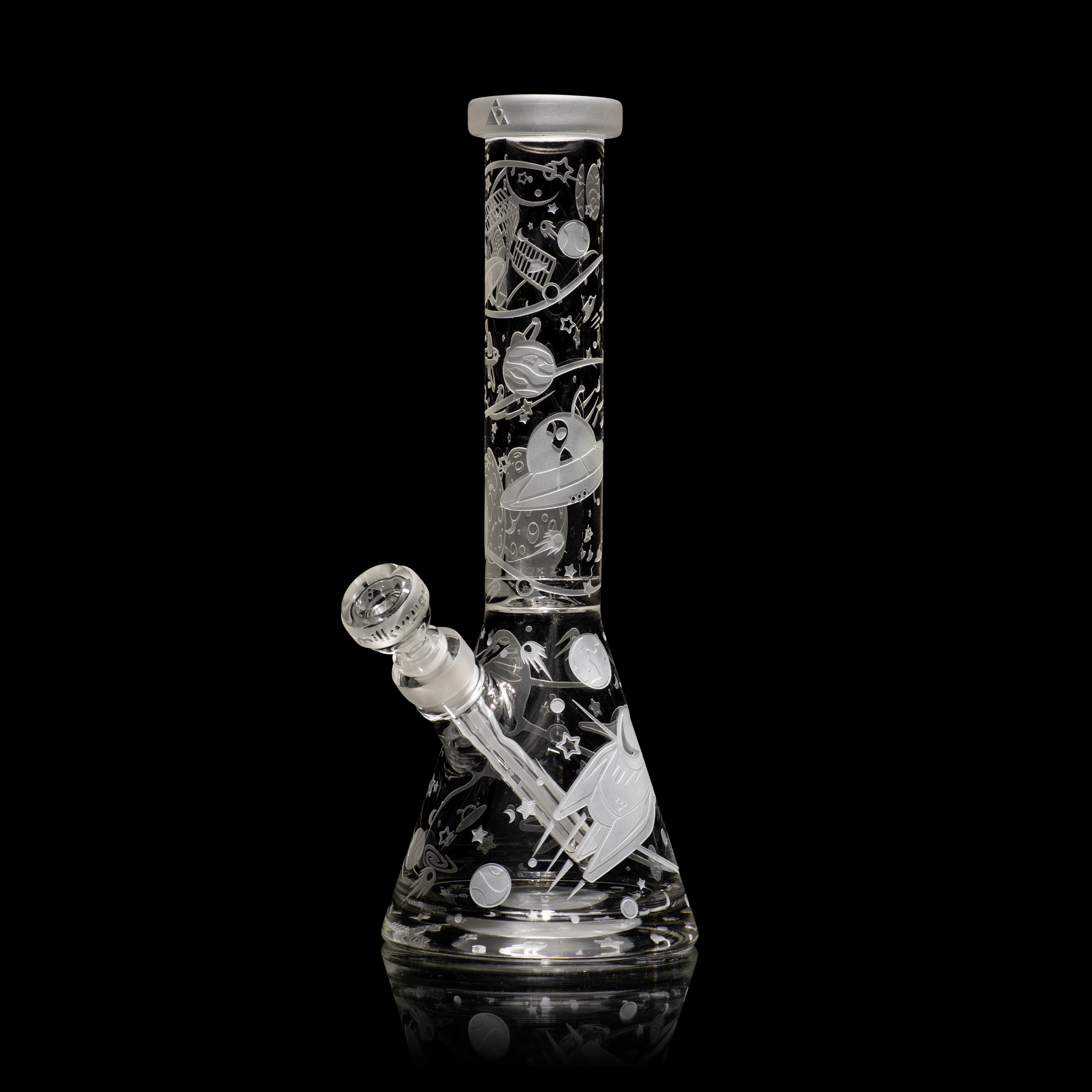 Space Odyssey: 3022 A.D. 14" Clear Beaker Bong