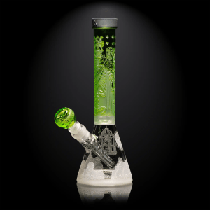 Unholy Coronation: Slime Lord 10.5" Beaker Bong
