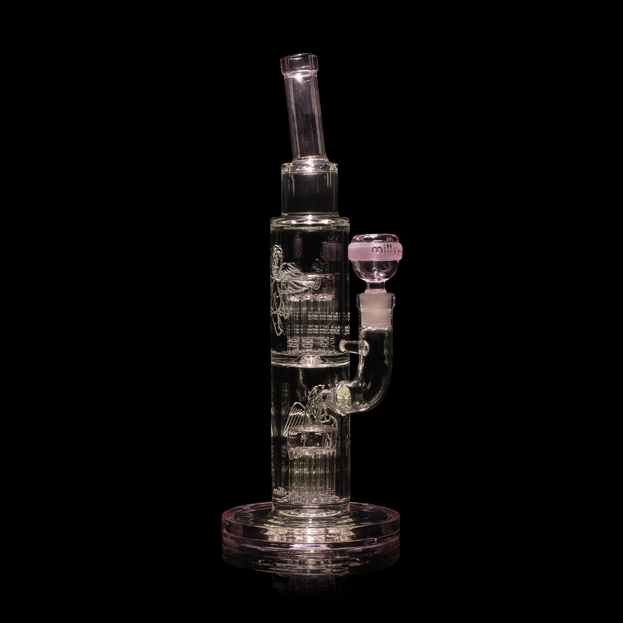 Fallen Angels 12" Waterpipe - Pink