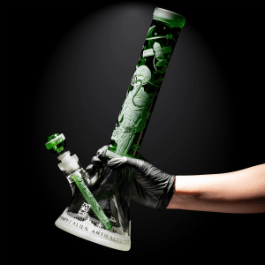 Alien Artifacts green beaker bong-space odyssey-Milkyway